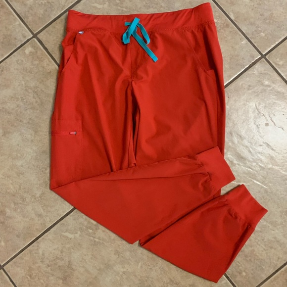 Figs Other - Figs Awesome Red Joggers Fionlite Medium